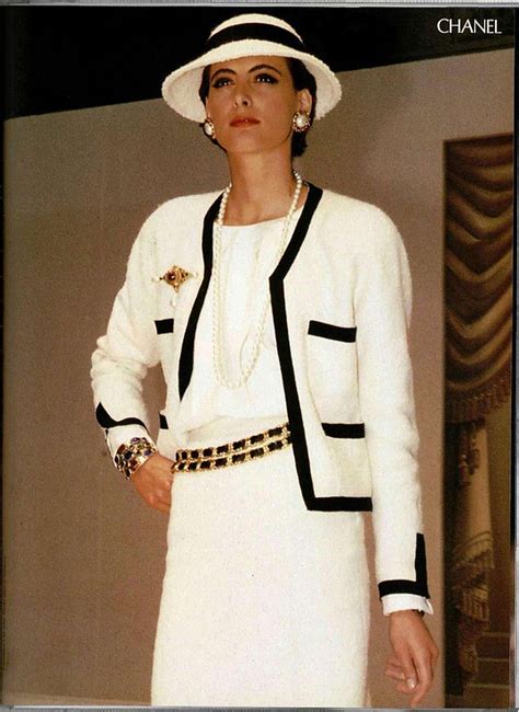 classic coco chanel suits|coco chanel pantsuit.